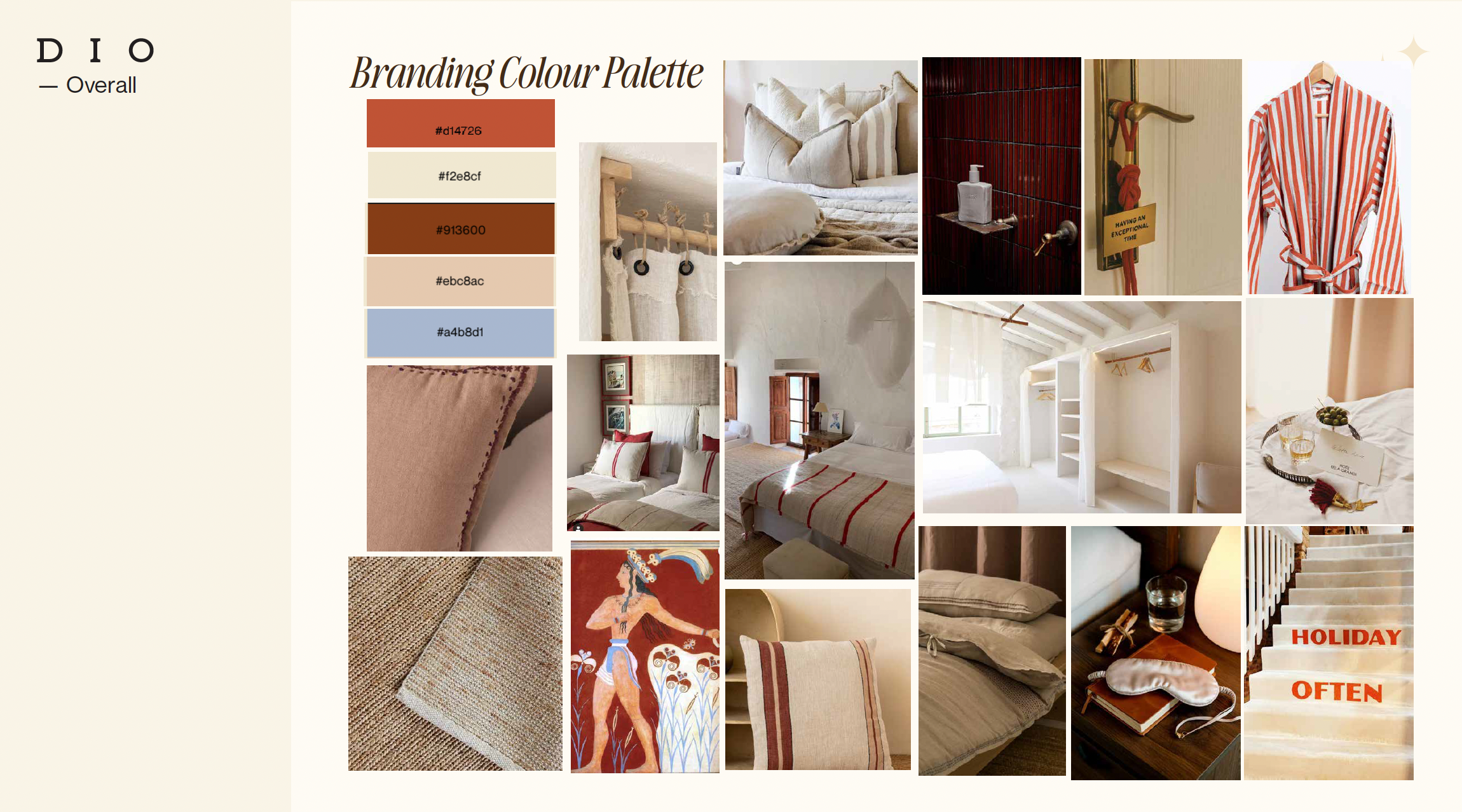 DIO interior colour moodboard
