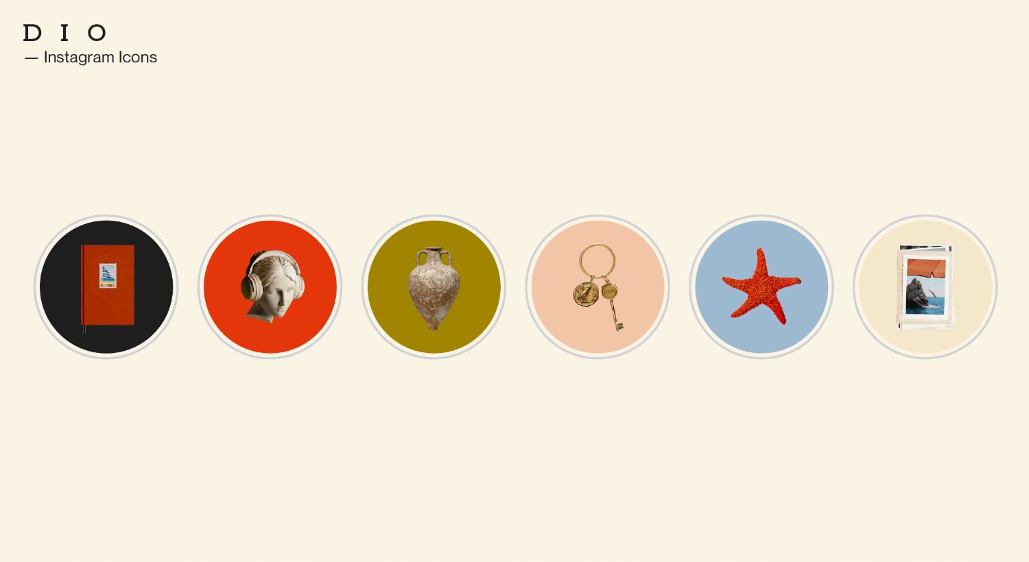 DIO Instagram highlight icons
