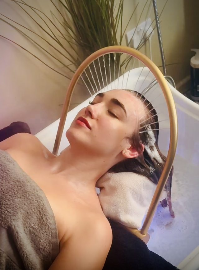 Japanese head spa treatment at GM Scalp