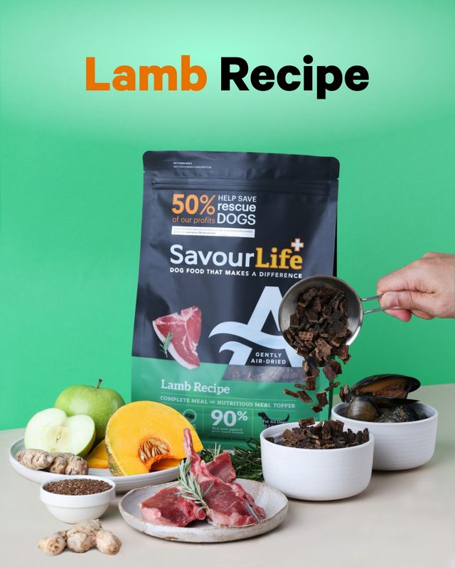 SavourLife Lamb Recipe pack with ingredients