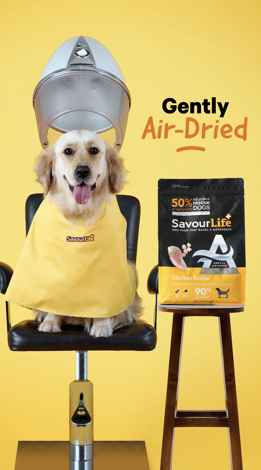 SavourLife Gently Air-Dried campaign