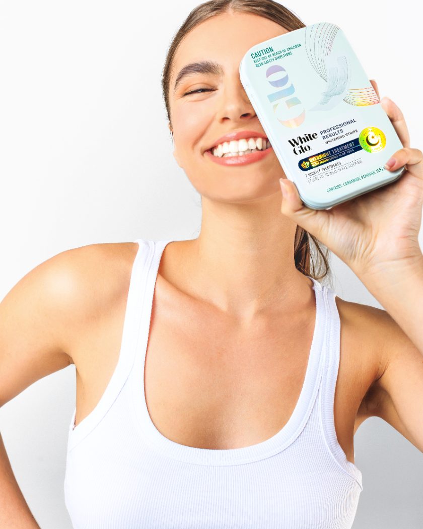 White Glo whitening campaign
