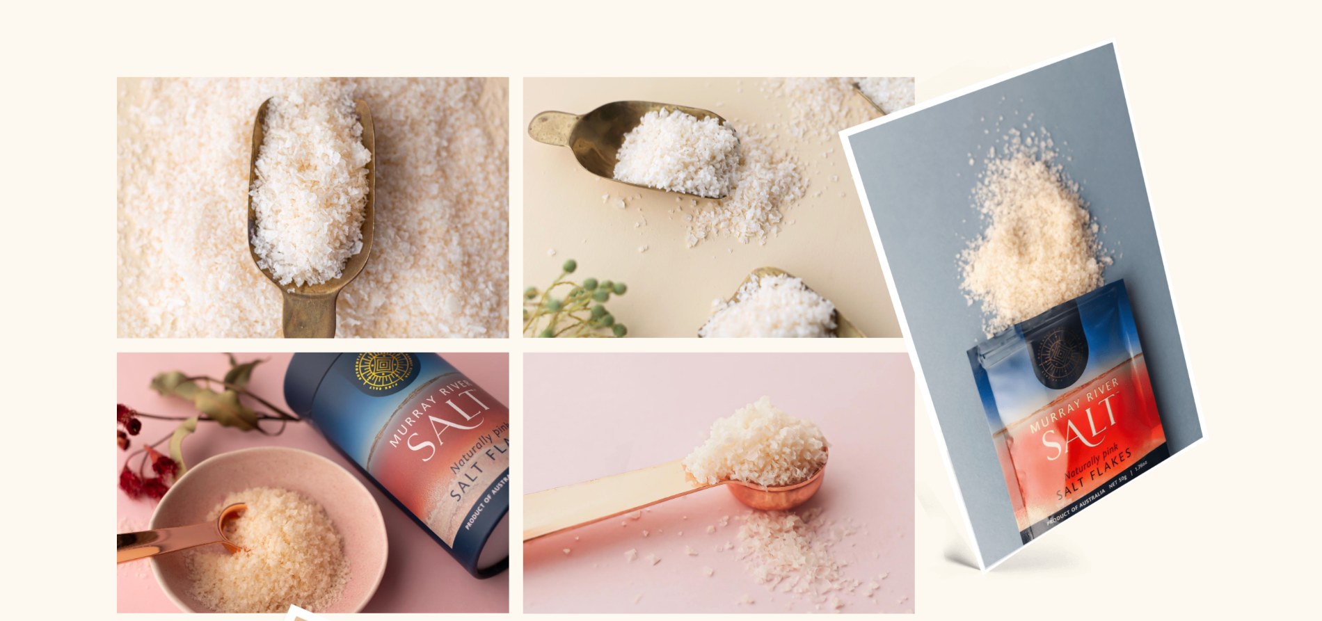 Murray River Salt product photography