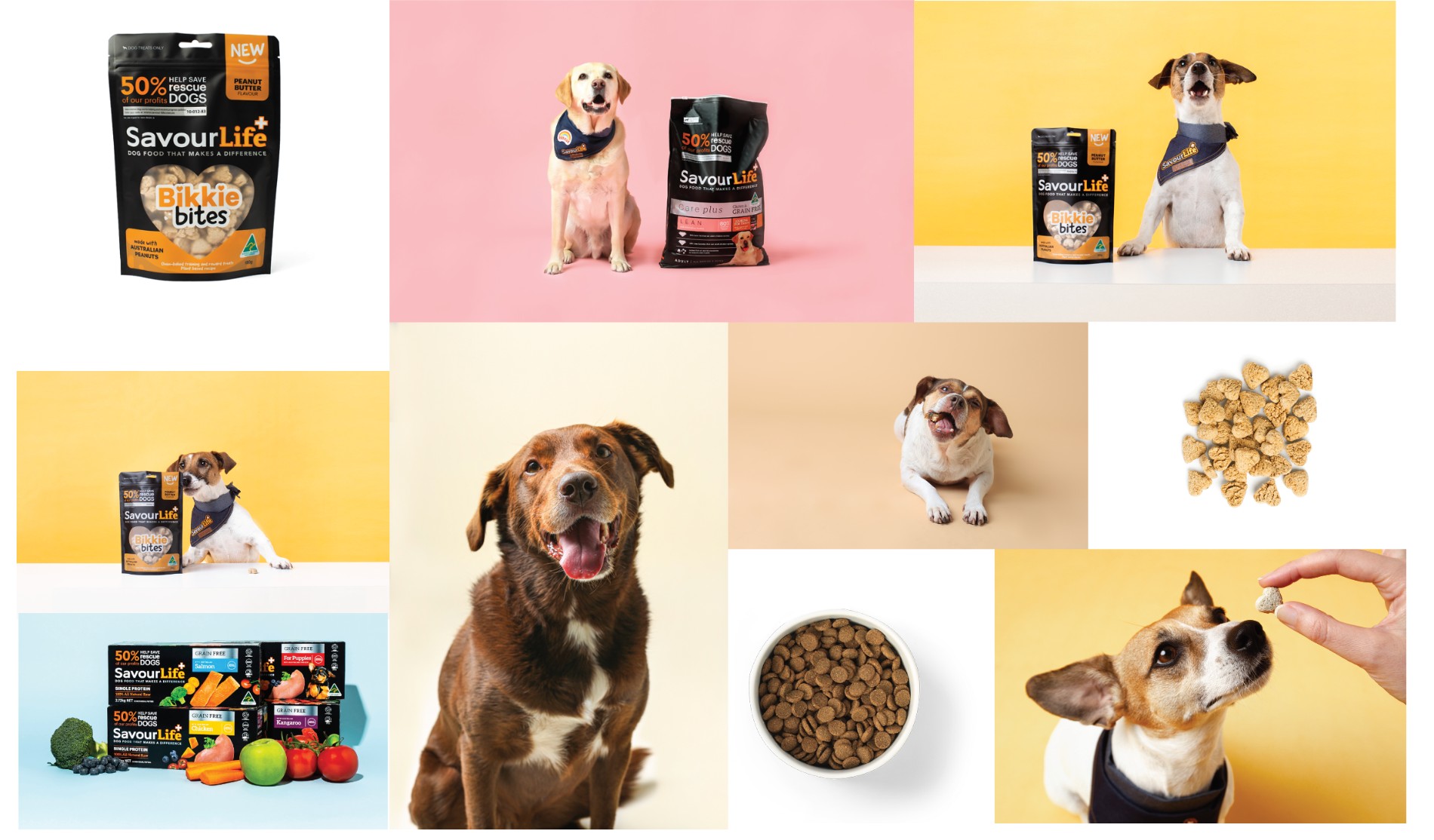 SavourLife brand and product photography